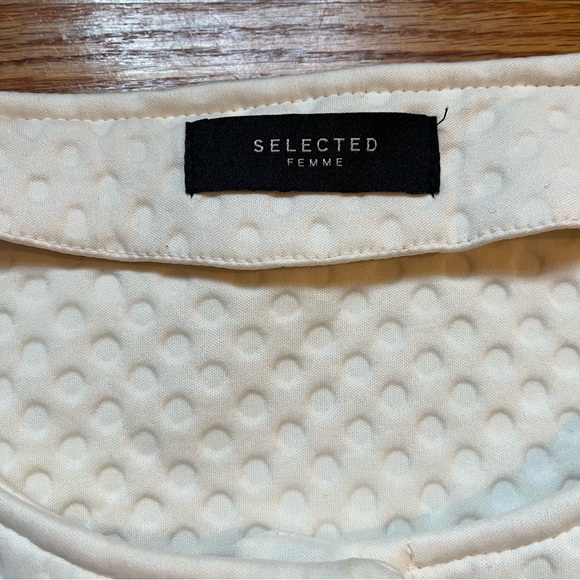 Selected Femme Sono cream jacket size large - Picture 2 of 6